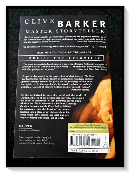 CLIVE BARKER: Everville - Softcover - HarperCollins - Condition: Appears NEW - See my Photos *****