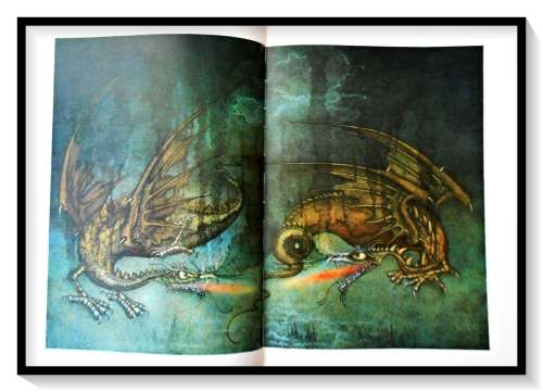 The Flight of Dragons PETER DICKINSON, Hardcover, First Edition 1979 Illustrated by Wayne Anderson