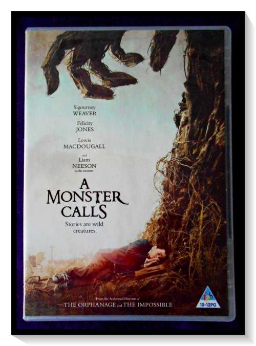 A Monster Calls - GENRE: A Drama Fantasy - DVD - Region 2 - Disc & Cover in Excellent Condition****