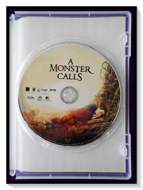 A Monster Calls - GENRE: A Drama Fantasy - DVD - Region 2 - Disc & Cover in Excellent Condition****