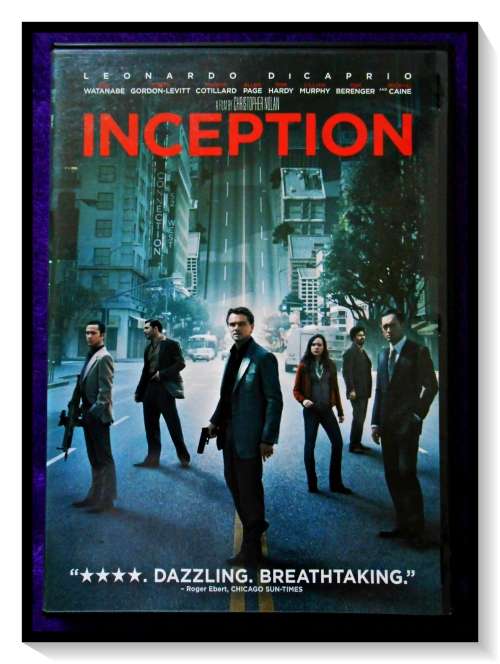 INCEPTION - Genre: Surreal Drama Mystery - with Leonardi Di Caprio - DVD - CONDITION: ALL GOOD***