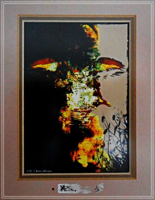 Triptych: Night Cherub, King Delusionus & Mr. Face Off - This is the only signed edition 280mmX480mm