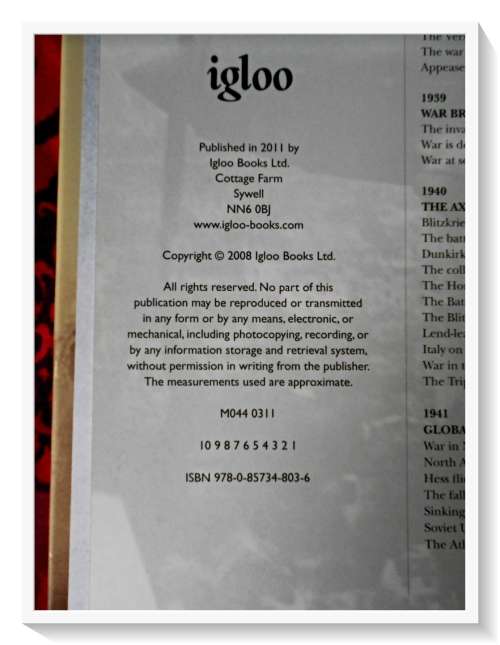 World at War: The Compelling Guide to World War II - Hardcover - 1st Edition IGLOO Press