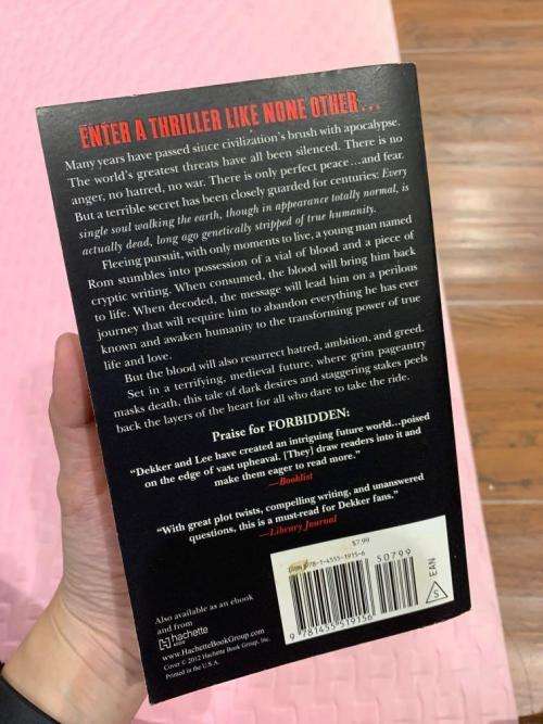 TED DEKKER & TOSCALEE: Forbidden - Hodder & Stoughton - 2012 - Excellent Condition*