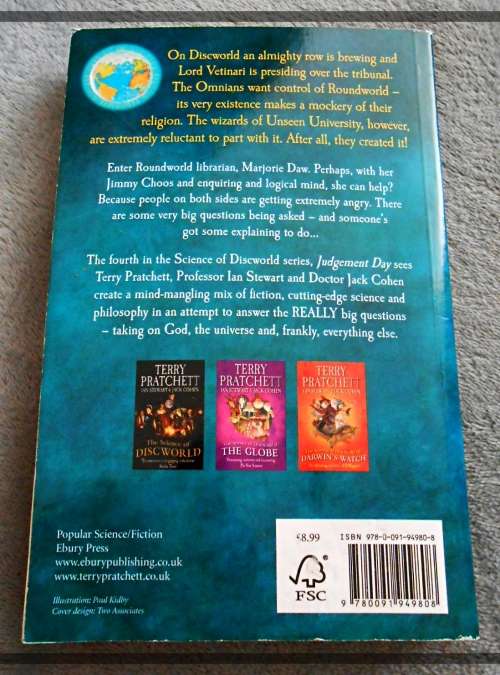 TERRY PRATCHETT: Judgement Day - The Science of Discworld 4 - EBURY Press 2014