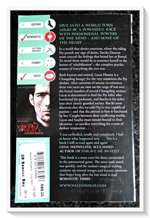 NALINI SINGH - Slave to Sensation - New Paperback - 2010 - GOLLANCZ Pub.