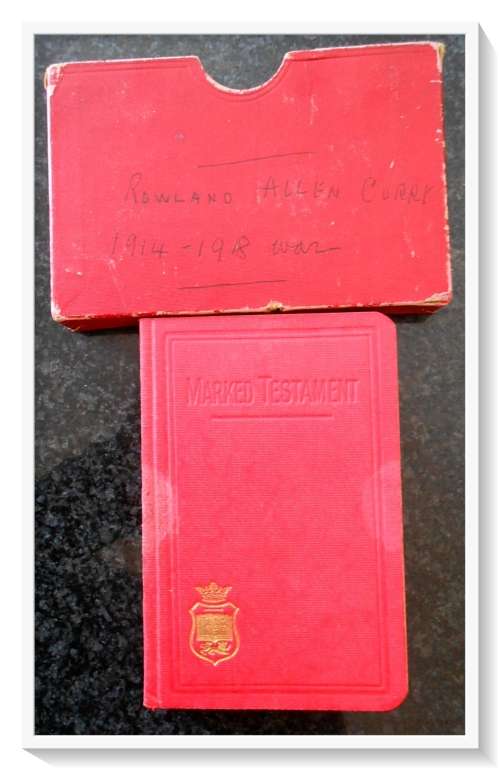 MARKED TESTAMENT - OLD HARDCOVER - 1914-1918 - MM - HENRY FROWDE: LONDON