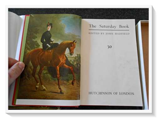 The Saturday Book - ISSUE Nr. 30 - Hutchinson - 1970 - First Edition in Original Box - Very Good Con