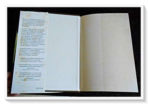 Hopeful Monsters by NICHOLAS MOSELEY - Large Hardback - Secker & Warburg - London: 1991 Edition*