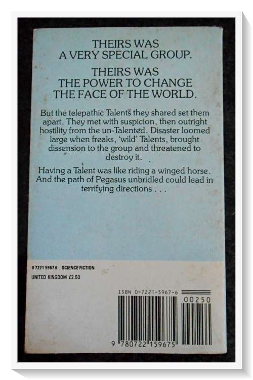 ANNE McCaffrey: To Ride Pegasus - Sphere Books - Collectible Paperback - 1976 - VG+ Condition*
