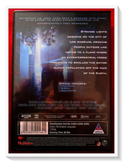 SKYLINE - DVD - Alien/Sci-Fi - 2-13 VL - Disc & Cover in Excellent Condition*