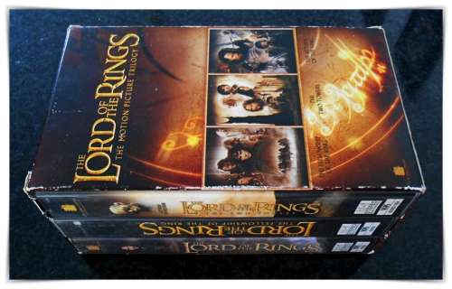 LORD OF THE RINGS TRILOGY - Part 1 - Part 3 - VHS - Video Cassettes + Boxes in VERY GOOD Condition*