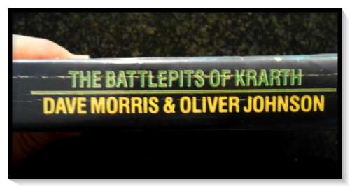 Blood Sword by Dave Morris & Oliver Johnson - The Battlepits of Krarth - Knight Books 1987