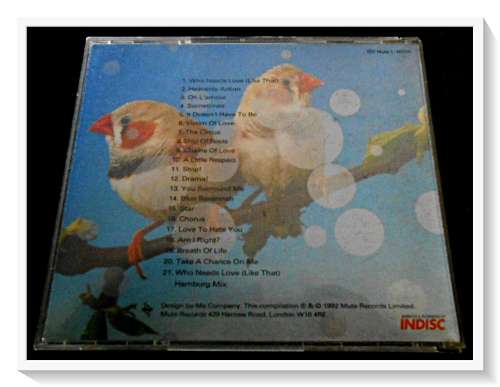 ERASURE : POP - Greatest Hits - MUTE RECORDS - Cover Good - Disc Good (Surface Scratches)