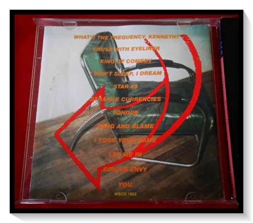 R.E.M - Album: Monster - 1994 - TUSK Records - Booklet & Cover in Very Good Condition*