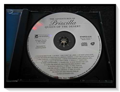 Priscilla Queen of the Desert Soundtrack - STARCD - 1994 - Booklet & Disc in Very Good Condition*