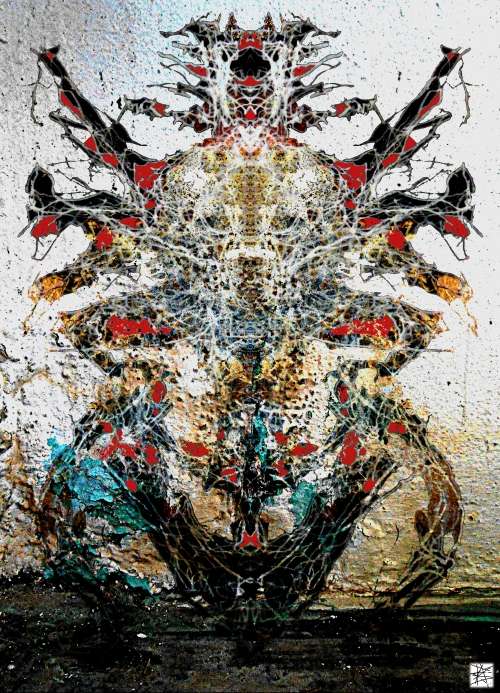 Single Edition Canvas Print: `The Paprika Defect` by SA Surrealist Ras Steyn [MFA] - 86Cm by 1.2M