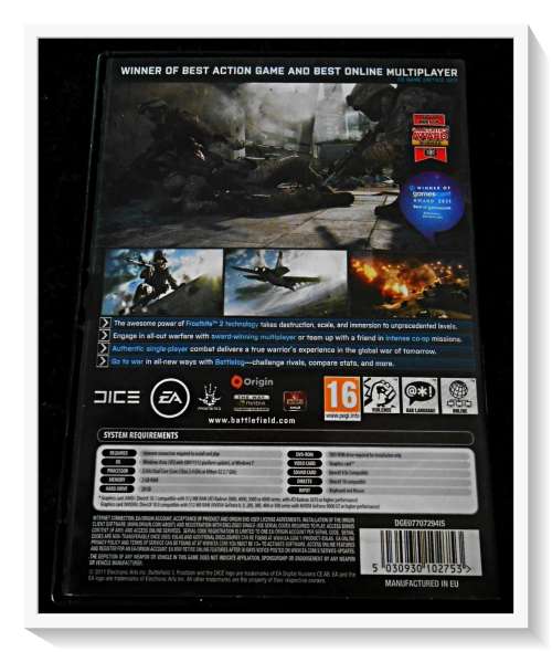 Battlefield 3 PC 2XDisc