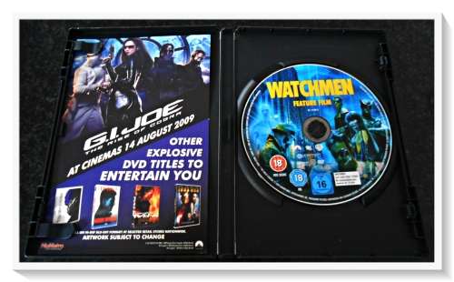 Watchmen - MARVEL/Superheroes - DVD - Case/Disc& Cover Sleeve in Very Good Condition*