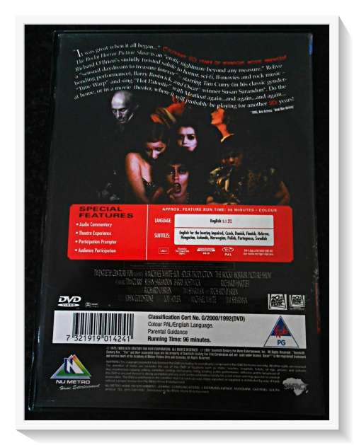 The Rocky Horror Picture Show - Musical - CLASSICS - Case/Disc & Cover Sleeve in Good Condition*