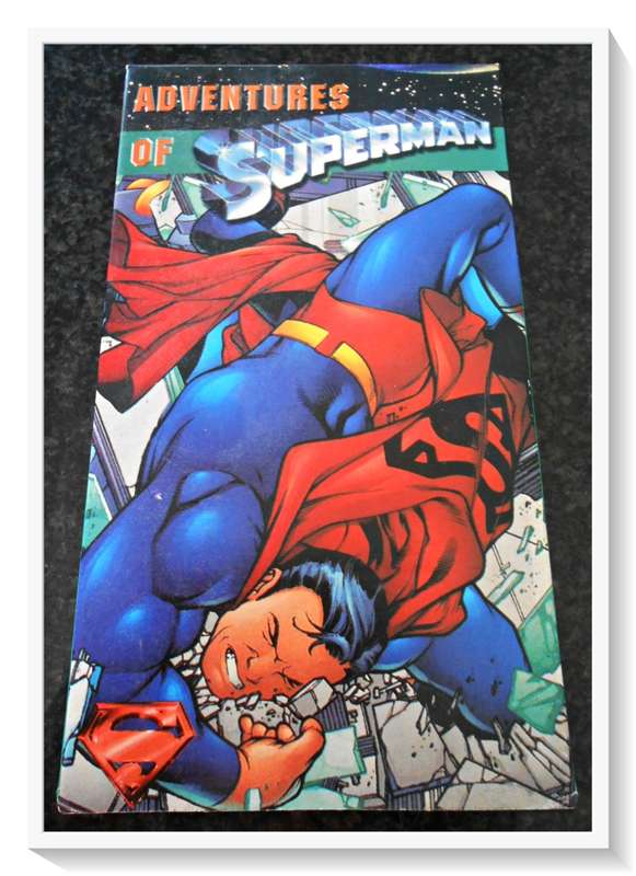 Adventures of Superman - Animation - VHS - All Ages - Condition: Slipcase & Video Casstte Good*