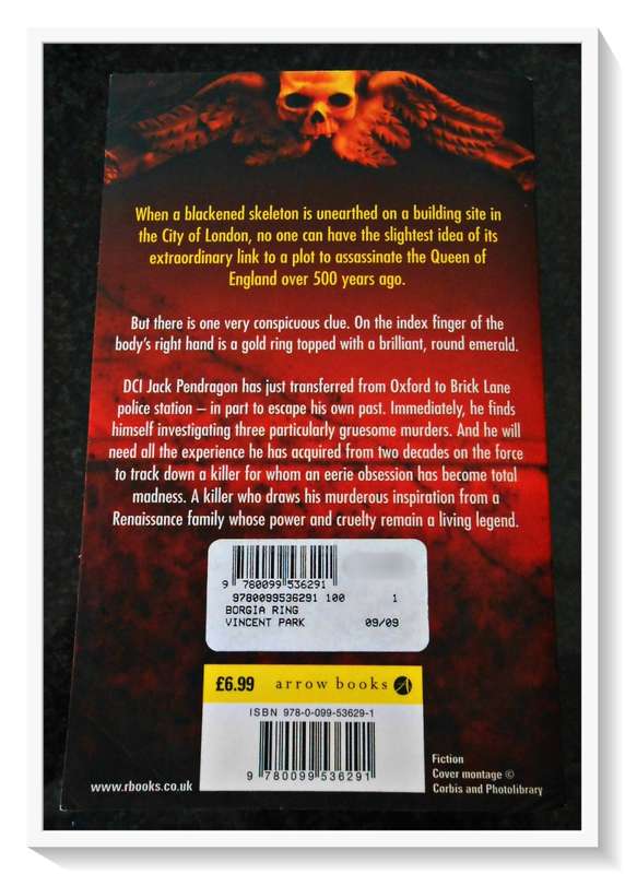 The Borgia Ring by Michael White - ARROW Books - Paperback - Condition: B+ (Very Good)