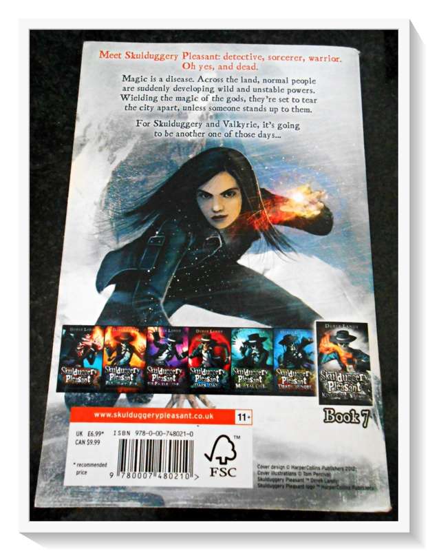 DEREK LANDY: Skullduggery Pleasant - Kingdom of the Wicked - Large Softcover - (B+)