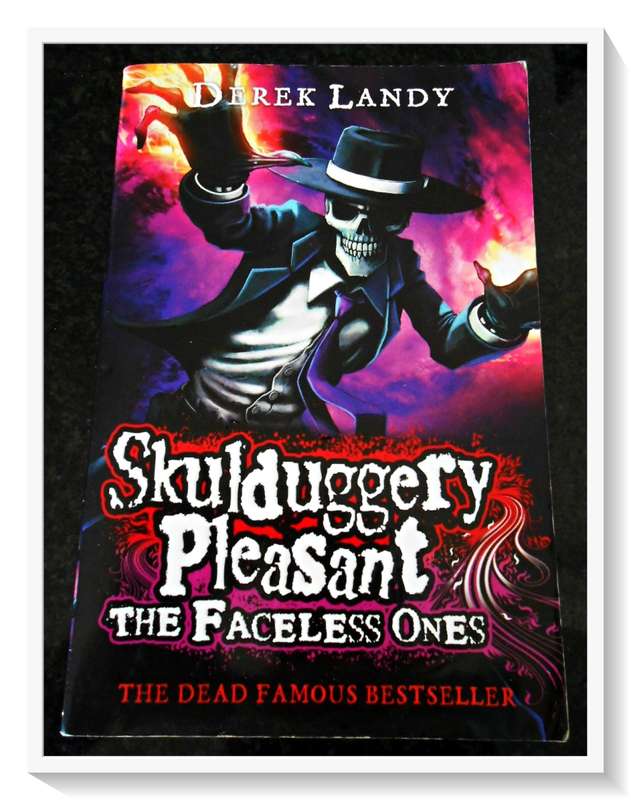 DEREK LANDY: Skullduggery Pleasant - The Faceless Ones - Large Softcover - (B) Good*