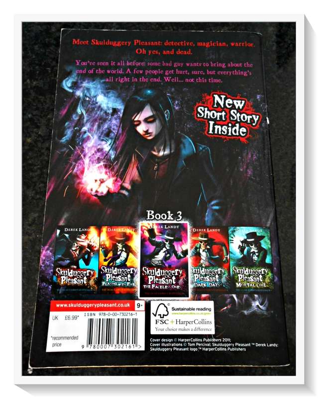 DEREK LANDY: Skullduggery Pleasant - The Faceless Ones - Large Softcover - (B) Good*