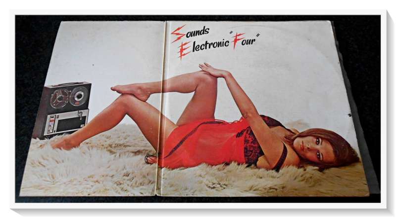 DAN HILL: Sounds Electronic Four - 4o Great Hits - CBS - LP: Sleeve (Fair) Record (Good)