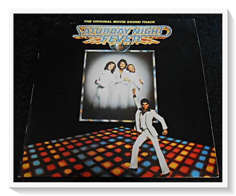 Saturday Night Fever: 2X LP Set - Photos in Centrefold - Cover/Sleeve & Both Records in VG Condition