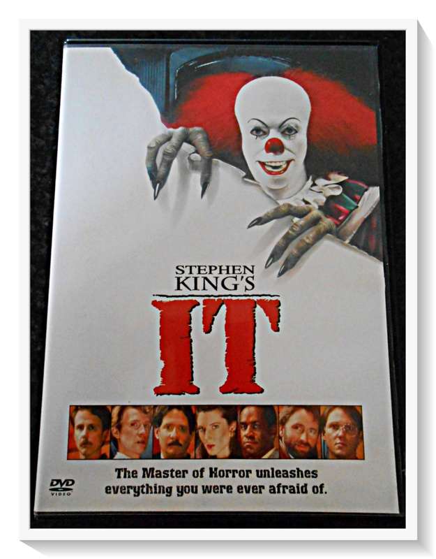 Stephen King`s IT - (Tim Curry) - HORROR - DVD - Casing + Cover + Disc in AAA Condition*