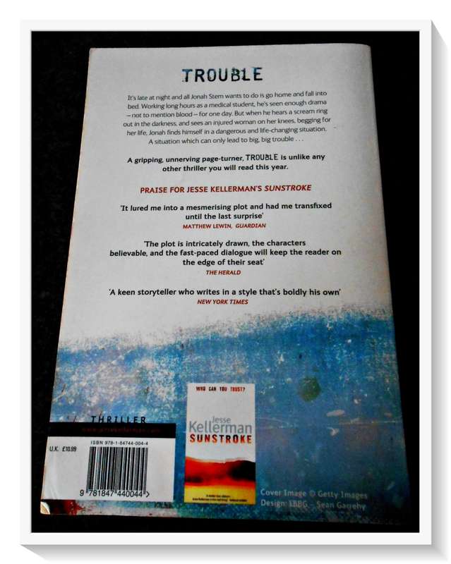 JESSE KELLERMAN: Trouble - LARGE SOFTCOVER - Sphere Books - Condition: B+