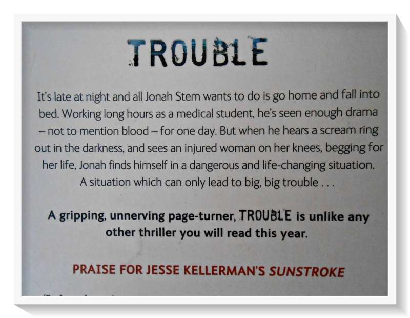 JESSE KELLERMAN: Trouble - LARGE SOFTCOVER - Sphere Books - Condition: B+
