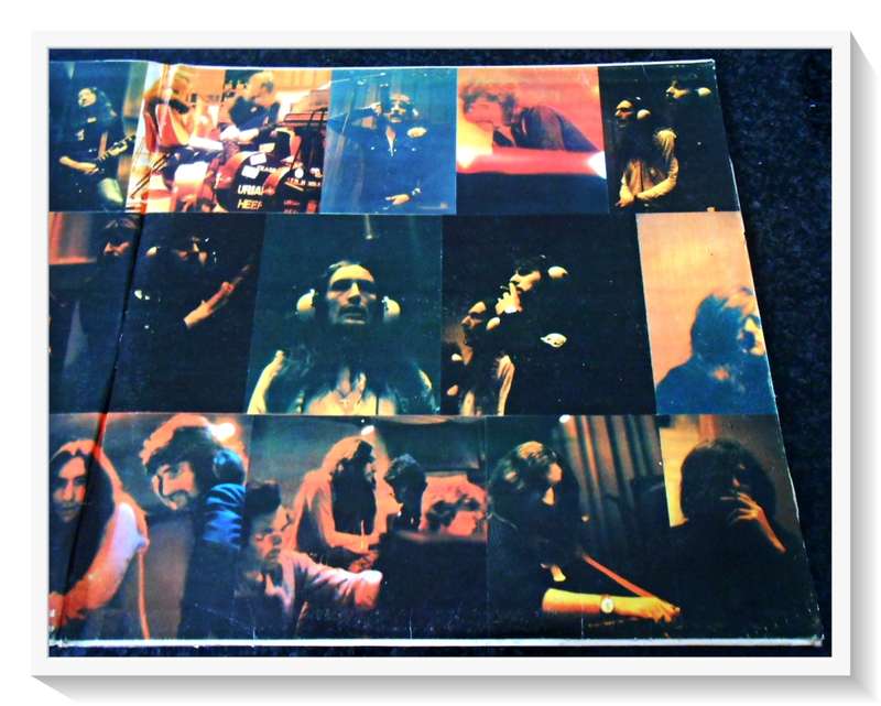 URIAH HEEP - Demons & Wizards - ISLAND RECORDS - Condition: Cover/Sleeve: Fair  Record: Very Good*