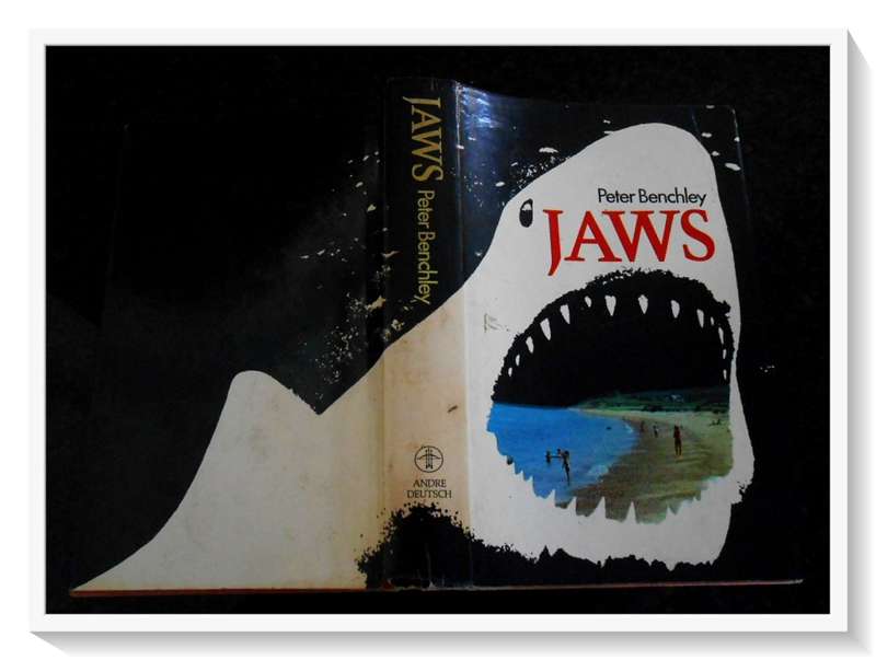 JAWS by Peter Benchley - First Edition Hardback - 1974 - Andre Deutsch Ltd. Condition: B to B+