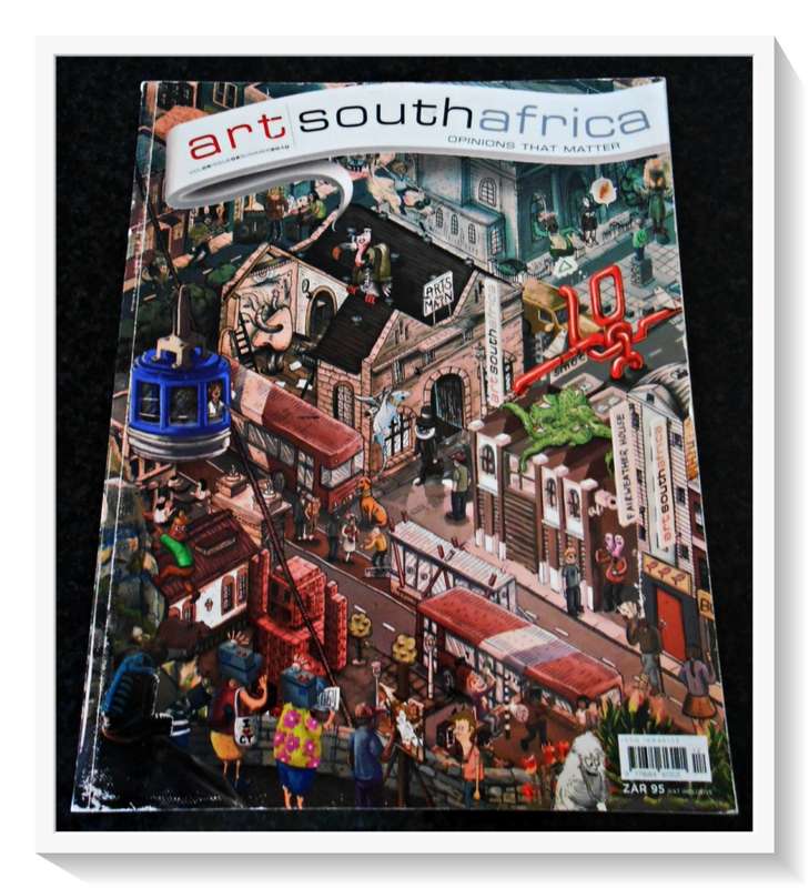 Art South Africa: Art and Public Space - Vol 09 - Issue 02 - Summer 2010 - Condition:B+