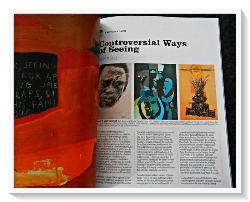 Art South Africa - Controversy Issue - Vol 13 - Issue 02 Dec - 2014 - Condition: B+
