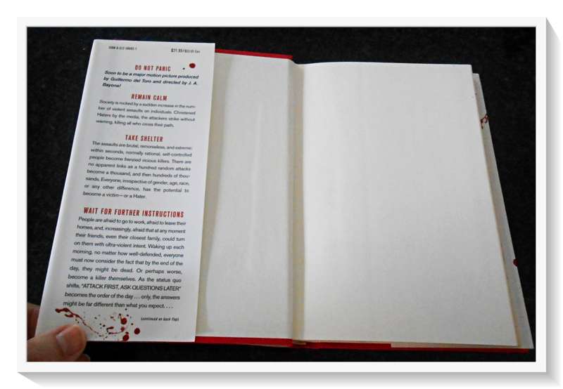 DAVID MOODY: Hater - First US Edition 2009 + 1st Print - Dunne - St Martin`s Press - Condition: B+