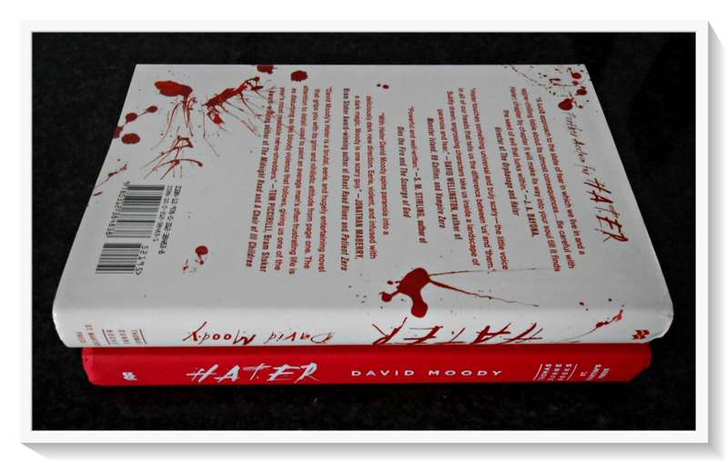 DAVID MOODY: Hater - First US Edition 2009 + 1st Print - Dunne - St Martin`s Press - Condition: B+