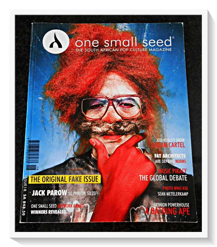 ONE SMALL SEED MAGAZINE - ISSUE 18 - Pop Culture South Africa - Condition: B+