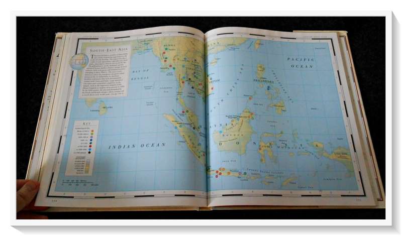 The Atlas of Archaeology by Nick Aston & Tim Taylor - Large Hardcover - Condition: B+