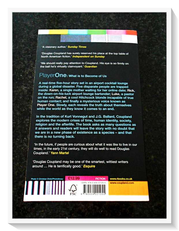 DOUGLAS COUPLAND - Player One - Large Softcover - CONDITION: B+ (Very Good)