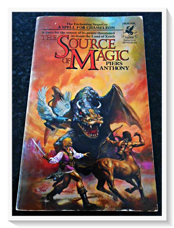 The Source of Magic by PIERS ANTHONY - DEL REY - May 1980 - Vintage Paperbacks - Condition: B
