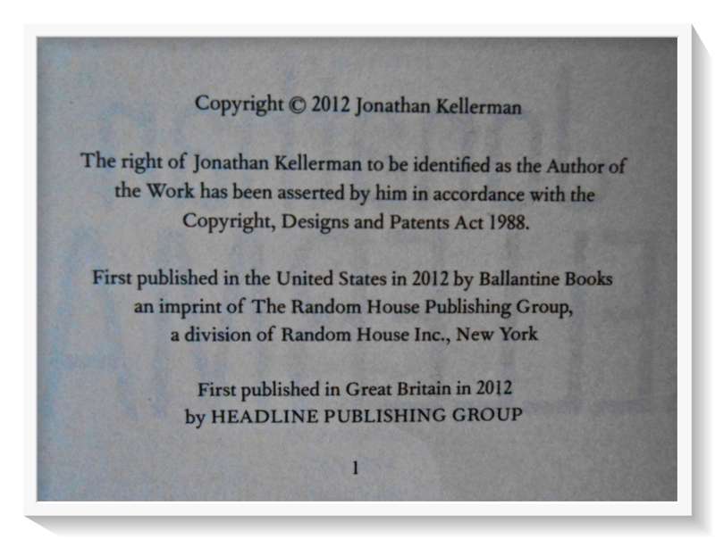 Victims by Jonathan Kellerman - LARGE SOFTCOVER - Headline Press - 2012 - Condition:B+