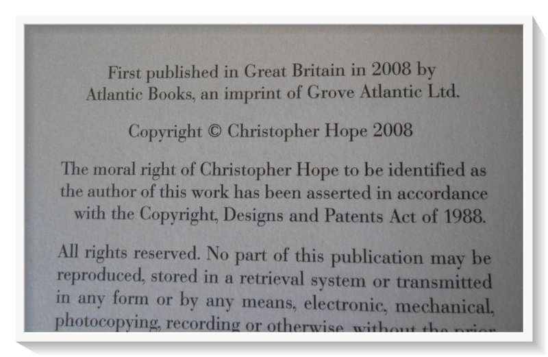 The Garden of Bad Dreams & Other Stories by Christopher Hope - Atlantic Books - Hardcover (B+)