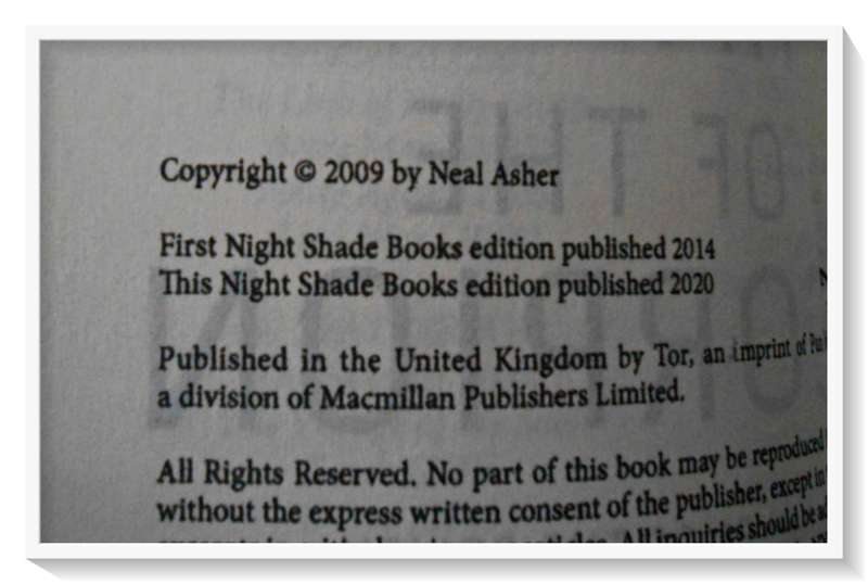 NEAL ASHER: Shadow of the Scorpion - 2020 - Night Shade Books - Paperback - Condition: A