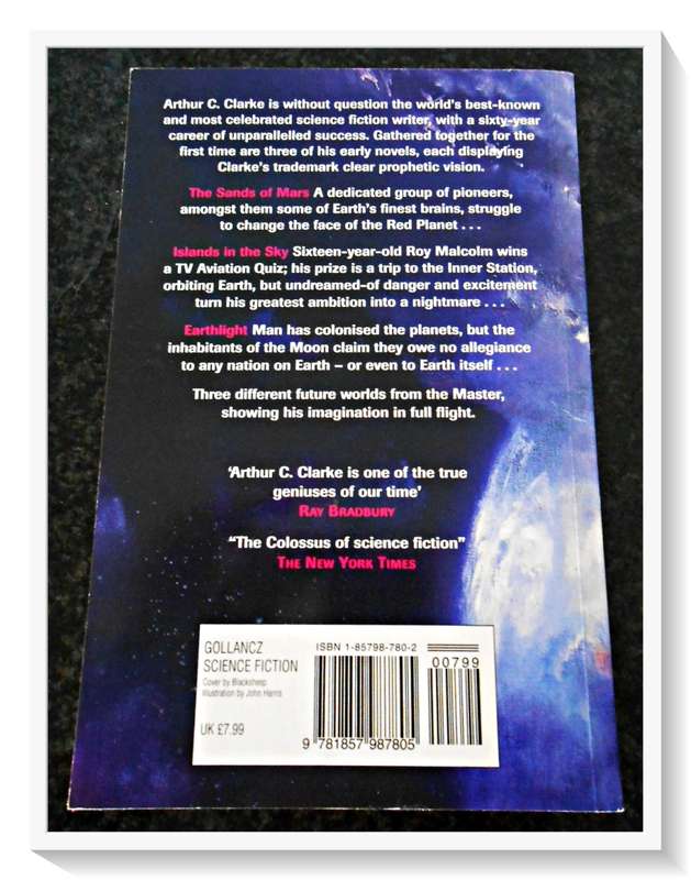 ARTHUR C. CLARKE: The Space Trilogy - Softcover - GOLLANCZ Press - 2001 - Condition: B+