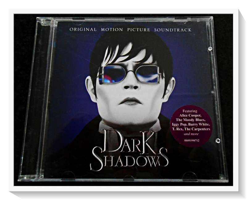 DARK SHADOWS - Soundtrack - Tim Burton - 2012 - SONY Music - WaterTower Music - VG Condition*