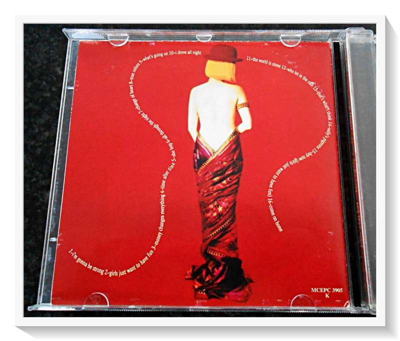 CYNDI LAUPER: Twelve Deadly Cyns - EPIC Records 1994 - Disc & Booklet in Very Good Condition (B+)